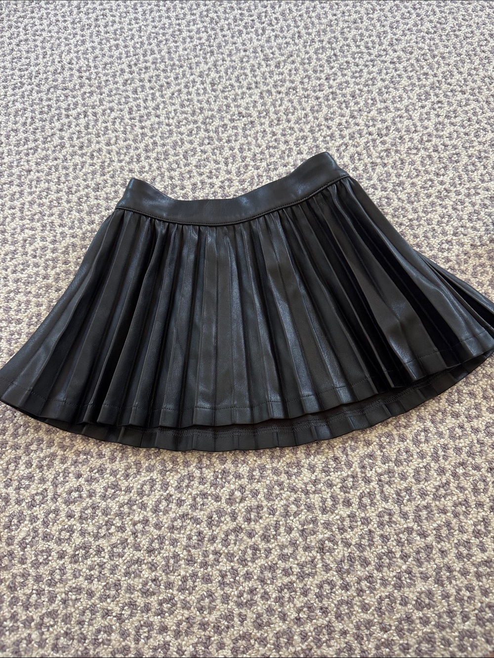 GAP kids leather skirt
